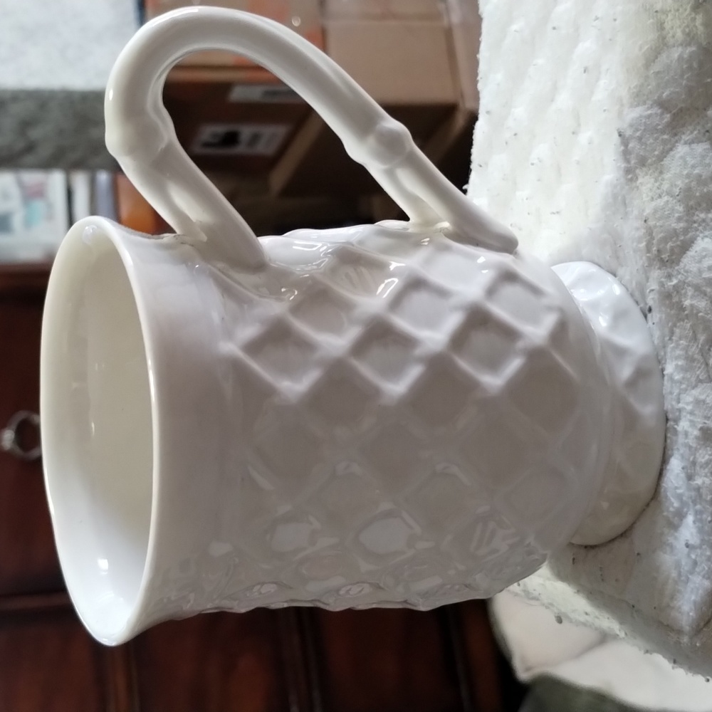 Victorian Bird Embossed Lattice Mug Grace's Coastline Imports